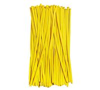 Pqahffowr Palloncini nel Lattice Lunghi da 100 Pezzi Palloncini Colorati Gonfiabili Un Torsione Forniture per Feste Globos per Decorazioni per Feste - Giallo