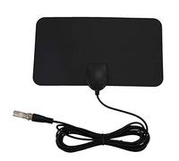 Pqahffowr Piatto HD Zoom digitale Interieur antenna TV HDTV 50 Mile Gamma TVFox VHF UHF DVB