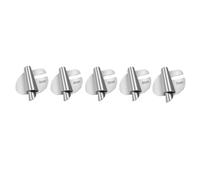Pqahffowr Piedino per Orlatore Arrotolato per Cucire Universale 5 Pezzi/Pacco 3mm-7mm Scorrimento Curvo, Piedino per Macchina da Cucire Piedino per Orlatore Durevole Facile da Installare Facile da Usa