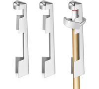 Pqahffowr Pinza a coda di biliardo 3 pezzi pinza punta di coda di biliardo kit di riparazione punta di coda di biliardo in lega per accessori punta di coda di biliardo