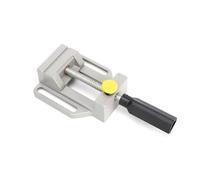Pqahffowr Pinza ad angolo retto con una maniglia, a mascella piatta, da tavolo, in formato miniatura, semplice e di serraggio per saldatura.