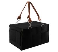 Pqahffowr Portatile Pannolino Organizzatore Tote Nappy Grande Dimensione Essential Nursery Essentials Vasche di Stoccaggio per Pannolino o Cestino da Viaggio Auto