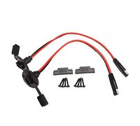 Pqahffowr Presa di Corrente SAE Porta A Parete Laterale 10AWG Pannello Solare Connettore da Incasso Cavo Presa per Caricabatterie Generatore Solare