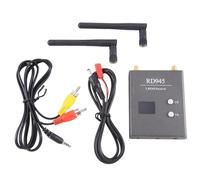 Pqahffowr RD945 5.8G 48-Channel Dual Module Ricevitore Switching Ricevitore Trasmissione Immagine A Lunga Distanza Accessori Modellismo Aereo in Plastica+Metallo