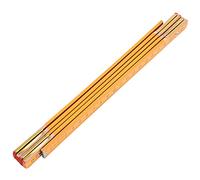 Pqahffowr Righello pieghevole portatile in legno da falegname 100 cm