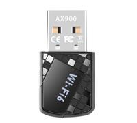 Pqahffowr Scheda di rete WiFi 6 2,4 G e 5 GHz 900 Mbps Adattatore WiFi USB Dongle USB Antenna 5 Dbi Ricevitore di Scheda per PC Portatile