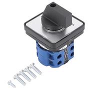 Pqahffowr Selettore Rotativo 660V 20A Selettore Rotativo un 4 un 4 Posizioni Commutatore di Inversione del Motore Elettrico Universale