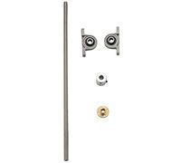 Pqahffowr Set di T8 condotte 300 mm, 8 mm, di condotta + dado in rame + accoppiatore + blocco cuscinetto cuscino per stampante 3D