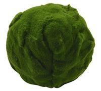 Pqahffowr Sfere di Muschio Artificiale Verde Pietre di Muschio Verde Decorazione della Sfera della Pianta per la Decorazione della Festa Nuziale 20 Cm