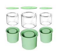 Pqahffowr Stampi per cubetti di ghiaccio rimovibili per frigorifero con tazze termiche, strumenti per gelato, fai da te per bere caffè, Whisky in estate