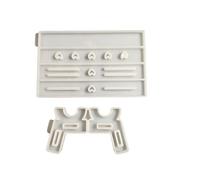 Pqahffowr Stampo in Silicone per Panchine per Sedie, Gambe per Panche, Stampo in per Panchine Forma di Cuore, Stampi in, Decorazioni per La Casa Fatte A Mano, Stampi per