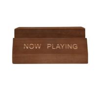 Pqahffowr Supporti da Tavolo CD Deskop Rack Legno Vinile LP Album Musicali Display Album