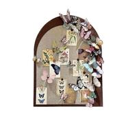 Pqahffowr Tabellone per Foto con Farfalle, Display per Foto, Pannello per Collage di Foto con Farfalle, Decorazioni per La Casa, Desktop, Compleanno A