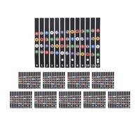 Pqahffowr Ukulele Tasto D'accordo Nota sugli Adesivo Guida per Ukulele Principiante 10 Pezzi Serie