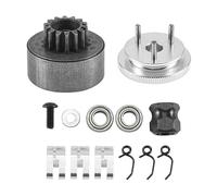 Pqahffowr Velocità RC frizione campana 14T Cuscinetto frizione Molle cono e Motore Assemblaggio Volante per Auto Nitro 1/8 RC per