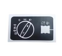 PQAIECXD Auto Pulsante Adesivi Compatibile con A3 8L 1996 1997 1998 1999 2000 2001 2002 2003 Adesivi per Accessori Interni per Auto per Riparare L'interruttore delle Luci