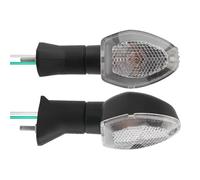 PQAIECXD Indicatori Moto Compatibile con Suzuki per DL650 per V-Strom 650 2012-2024 per DL1000 per V-Strom 1000 2014-2019 Accessorio per Indicatori di Direzione per Motociclette(Clear)