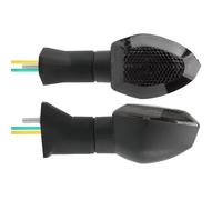 PQAIECXD Indicatori Moto Compatibile con Suzuki per DL650 per V-Strom 650 2012-2024 per DL1000 per V-Strom 1000 2014-2019 Accessorio per Indicatori di Direzione per Motociclette(Black)