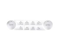 PQAIECXD N Compatibile con Benz per GL X164 X166 per ML W166 W164 2013 2014 2015 Adesivi per Pulsanti di Commutazione Aria Condizionata AC per Console Centrale Auto