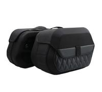 PQAIECXD Saddebag Compatibile con Vulcan S 2016-2023 Borse Laterali per Motociclette Laterali Portaoggetti Borsoni Accessori Universali