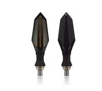 PQAIECXD Z Indicatori Direzione Universali Motociclette Luci Integrate Relè 12V Lampeggiatore Ad Acqua Corrente Indicatore Direzione Moto Bullone M10 Accessorio Lampada Direzione(2PCS)