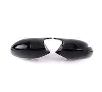 PQAWSFR Calotta Retrovisori Compatibile con BMW per Serie 3 E92 E93 2006 2007 2008 2009 Copri Specchietti Retrovisori Laterali in Fibra di Carbonio Neri(Bright Black)