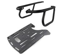 PQAWSFR Compatibile con Suzuki per DRZ400S SM 2000-2024 Portapacchi Posteriore per Moto Base Baule Top Case Staffa di Supporto Side Crash Bar Moto Staffa Portapacchi