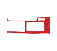 PQAWSFR Trim Pannello Console Centrale Compatibile con Ford per Mustang 2009 2010 2011 2012 2013 2014 1 Pezzo Adesivo Decorativo per Pannello Scatola Sinistro in Fibra di Carbonio