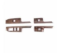 PQAWSFR Trim Pannello Console Centrale Compatibile con Gmc per Sierra 2019 2020 2021 2022 2023 2024 4 Pezzi Cornici Decorative per Console Centrale Ornamenti per Console Centrale