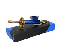 PQCORBE per Y&amaha XVS1300 XVS950A V Star 2007 2008 2009 2010 2011 2012 2013 2014 2015 2016 Ammortizzatore di Sterzo Stabilizzatore per Moto CNC Ammortizzatore di sterzo(Gold Blue)