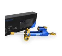 PQCORBE per Y&amaha XVS1300 XVS950A V Star 2007 2008 2009 2010 2011 2012 2013 2014 2015 2016 Ammortizzatore di Sterzo Stabilizzatore per Moto CNC Ammortizzatore di sterzo(XVS1300 Gold Blue)
