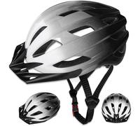 PQETBV Casco da Bici per Bambini, Casco da Ciclista con Visiera, Regolabile per 3-16 Anni Leggero Traspirante Cascos per Skateboard Pattinaggio Monopattino Sport Estermi