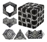 PQETBV Cubo Magico, Cubo Magico Infinito, Decompression Puzzle Cube Toy, Regali di Natale per Adulti e Bambini