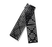 pQirnvIL 2 Pezzi per Auto, Fango da Neve, Piastra per Pneumatici, Piastra Paramotore Pieghevole, Tappetino Antiscivolo, Sabbia, Catena da Neve, Ruota Antiscivolo, Snowboard, Durevole