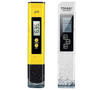 pQirnvIL e Misuratore TDS, Tester Digitale Della Qualità 'Acqua, 0-9990 PPM, Misurazione EC e Temperatura 0,01 PH Ad Alta Precisione