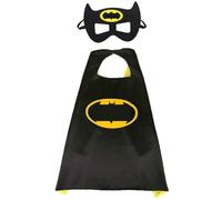 PQKL-party Supereroi Costume, Supereroi Cosplay Maschera Mantello, ba man Costumes Compleanno Regolabile Carnevale Halloween Christmas Costumes