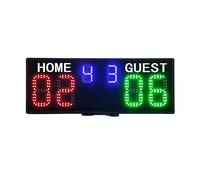 PQLXJJYUR Custode del Punteggio Tabellone Segnapunti Tennis A LED for Rete, Basket Elettronico Facile da Leggere