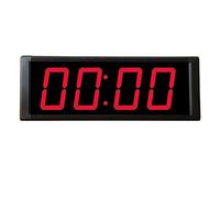 PQLXJJYUR LED Elettronico Timer Gioco Sportivo Conto alla Rovescia Portatile di Basket Calcio Grande Schermo Tabellone Segnapunti Facile da Leggere(Black)