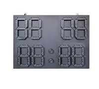 PQLXJJYUR Tabellone Segnapunti Elettronico Manuale con Telecomando Senza Fili A LED Facile da Leggere