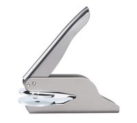 PQLXJJYUR Timbro Goffratore for Matrimoni, Biblioteca, Sigilli for Libri, Timbri, Buste Fai da Te, Invito A Una Festa, Goffratura Goffratura Nitida(Gray)