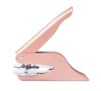 PQLXJJYUR Timbro Goffratore for Matrimoni, Biblioteca, Sigilli for Libri, Timbri, Buste Fai da Te, Invito A Una Festa, Goffratura Goffratura Nitida(Pink)