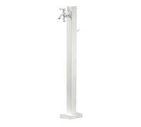 PQVMZQEMQ Colonna d'Acqua da Giardino, Colonna d'Acqua Verticale da Giardino, Colonna d'Acqua da Esterno, Rubinetto a Doppia Uscita con Apertura Laterale, Protezione antigelo e Solare, con portatubo,