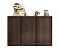 PQXQZ Credenza Soggiorno con Contenitore Madia Cucina Moderno con Ripiani Regolabili Bar In Legno per Soggiorno e Corridoio(Brown)