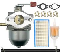PQYSMVVG 0C1535ASRV Carburetor with 78601 Air Filter for 4000XL 4000EXL Engine Carb for 97747 C1535 GN220 GH220HS W436BRE T44 35PDS396829 Portable 7.8HP Generators