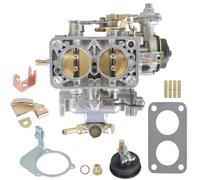 PQYSMVVG 38x38 2-Barrel Carburetor Replacement for Fiat 4C for 428 Weber Type