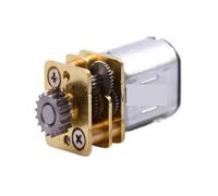 PQYSMVVG N20 Full Metal Gearbox Gear Electronic Starter Round Shaft + Feed Gear DC 3V-12V 67RPM Slow Speed for 3D Smart Printing Pen