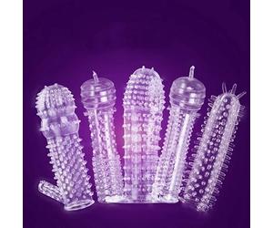 Pr- Articoli Trasparenti Copertine Da 5 Pezzi, Per Farti Provare Sentimenti Diversi Ṥvilûppâtorè Mán&icá del Pè&nè Po&mpâ Ingrânðimènto Âllûngâmènto â Vûoto Ûomo Pè&niṥ Pûmp Èxtènðèr Ṥlèèvè