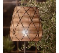 PR Home lampada da terrazza Agnar Lollo, grigio, aspetto rattan, 71 cm PR Home
