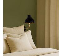 PR Home Applique Wells, nero/dorato, 21 cm, metallo 2832103