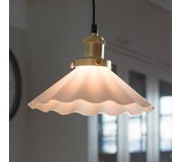 PR Home August lampada a sospensione in vetro Ø 25 cm, spina PR Home